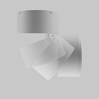 Потолочный светильник 10,8*10,8 см, LED*12W, 3000 К, Outdoor Bern O310CL-L12W3K Maytoni Outdoor, Белый