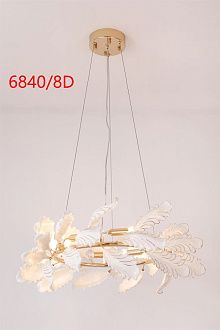Люстра L800 x H1000, мм, 8*40W (320W), FG (Золото) NewRgy 6840/8D FG