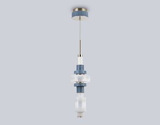 Подвесной светодиодный светильник **188- см, **W, 3000K, Ambrella Light High Light LH53121, золото