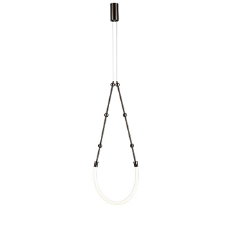 Подвесной светильник 398*60 мм, 1*LED 13W 3000-6500K хром Indigo Corda V000059L, 14010/1P Chrome