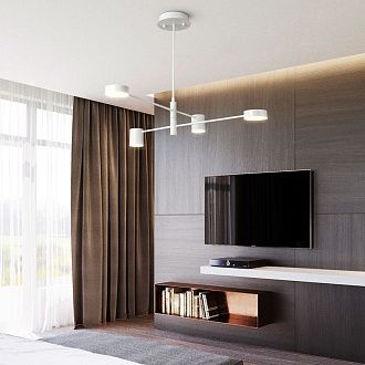 Люстра на штанге Inodesign Motvikt White 41.1214