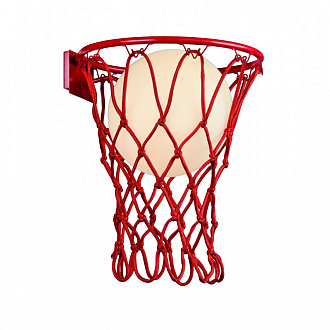 Детское бра 32*30*37 см, E27 * 1 20W,  Mantra Basketball 7244, красный