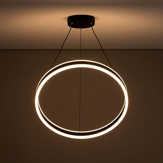 Светильник 50 см, 53W, 3000K-5500K Citilux Дуэт CL719501 черный