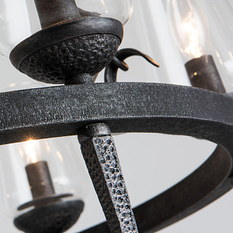 Подвесной светильник Arte LAmp A1722SP-6BA черный, диаметр 66 см