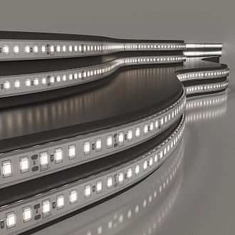 Лента светодиодная для бани/сауны 120Led 8W IP68 4000K дневной белый, 5м 2835 24V 120Led 8W IP68 Elektrostandard  4690389218910, a071905, цена за метр