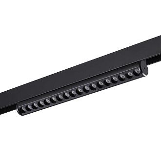 Cветильник  33,4*3,3*6 см, 1*LED*18W, 3000/4000/6000K, Novotech VECTOR PORT 359948, черный,