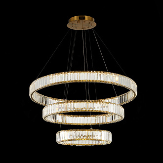 Люстра подвесная 82 см, 122W 4000K ST LUCE TIVOLI SL1622.303.03 Латунь