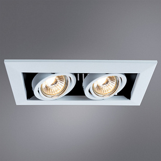 Светильник встраиваемый Arte Lamp A5941PL-2WH Белый, вр 10*22 см