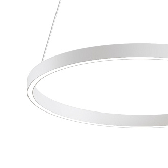 Подвесной светильник 60*127,5 см, LED, 36W, 3000-4000К, Maytoni Rim MOD058PL-L32WK белый