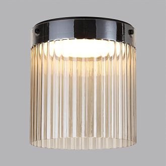Потолочный светильник 23,5*23,5*25,8 см,  LED*W, 4000 К, Odeon Light Pillari, черный 5047/20LC