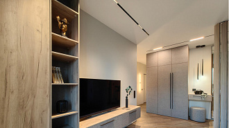 Трековый светильник 30 см, 12W, 3000K Maytoni Technical BASIS Exility LED TR030-2-12W3K-B черный