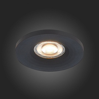 Встраиваемый светильник 10 см, ST LUCE ST205.408.01 Черный
