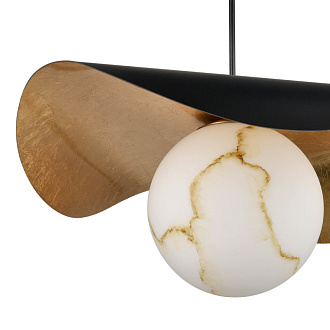 Подвесной светильник  40*150 см, 1*E27 золото Vele Luce Aronos VL5734P11