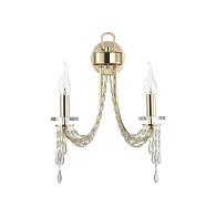 Бра 29,5*29,5*42 см, 2 E14*40W, Odeon Light Capel, золотой 5063/2W