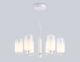 Подвесной светодиодный светильник **28- см, **W, 3000K, Ambrella Light High Light LH11107, белый