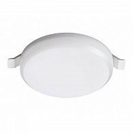 Встраиваемый светильник 9/7 см, 8W, 4000К IP54, 800Lm Novotech PANDORA 358675 для ванной LED, вр 7 см