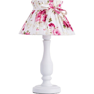 Настольная лампа Arte Lamp Margherita A7028LT-1WH белый