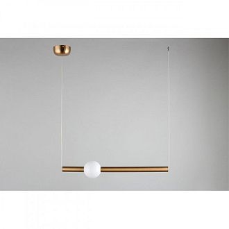 Подвесной светильник 60*10*30-20 см 12W, 3000K, Aployt Zhozefin APL.038.16.12, бронзовый