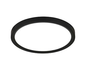 Светильник Ø230 x H50, мм, 20W 4200K, BLACK (Черный) Rilon 25920/230 BLACK