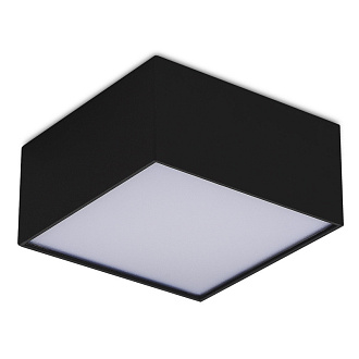 Светильник потолочный 12*12*5,5 см, 1*LED*12W 3000K ST LUCE ST608.432.12 черный