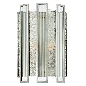 Бра 1*24 см, 2*E14*12W, Серебро с патиной Lightstar Agave 712624