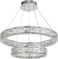 Подвесная люстра 80 см, 120W, 2800-6500K, Stilfort Gabbana 4014/09/02P, хром
