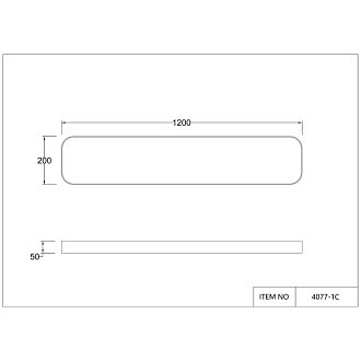 Светильник 120*20 см, 40W, 4000К Favourite Piano 4077-1C, L1200*W200*H50, потолочный светильники черного цвета в белым акриловым рассеивателем.