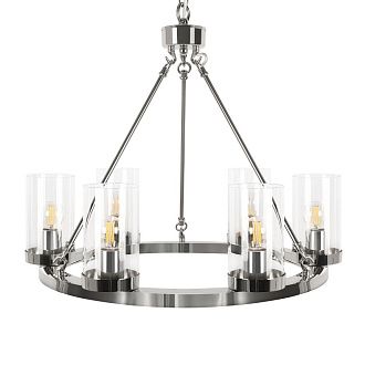 Подвесной светильник 57 см, Loft IT Candlelight 10437/570, никель