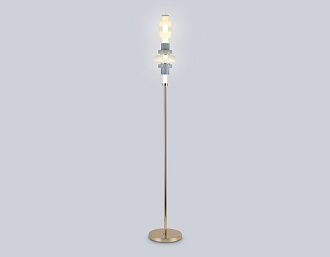 Напольный светодиодный светильник **163,5- см, **W, 3000K, Ambrella Light High Light LH53132, золото