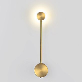 Светильник настенный 38 см, 6W, 3000/4000K, Odeon Light SATELLITE 7009/5WL, бронза