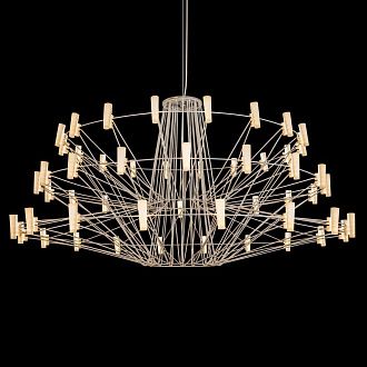 Подвесная люстра 100 см, 44W, 3000K, LOFT IT Coppelia 10476 White, белый