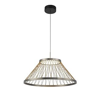 Подвесной светильник 60*194 см, *LED*43W, 3000K, Mantra Spider MAN8949, серый
