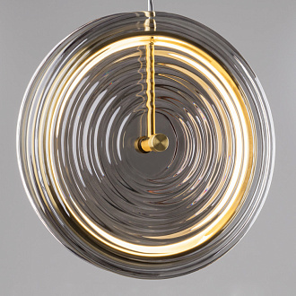 Светильник 30 см, 12W, 200 Lm, 3000K, 1 м2 Freya Borbon FR5442PL-L11B, латунь