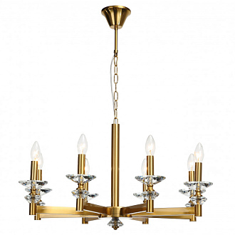 Подвесная люстра Stilfort Albert 1048/03/08P, диаметр 71 см, золото