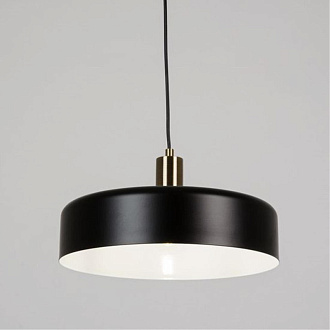 Светильник подвесной 35*18 см, 1*E27 ARTE Lamp SKAT A7152SP-1BK черный