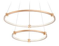 Светильник подвесной 60*130 см, LED 45W, 3000К, золото Ambrella Comfort LineTech FL5508