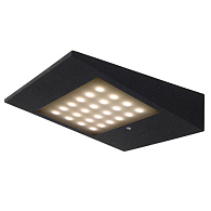 Бра 19*14*4,6 см, LED *  2.2W, 3000К Mantra Yeti 7098, серый