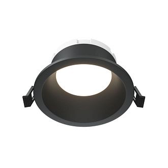 Встраиваемый светильник 11 см, Maytoni Technical Share DL126-GX53-B, черный