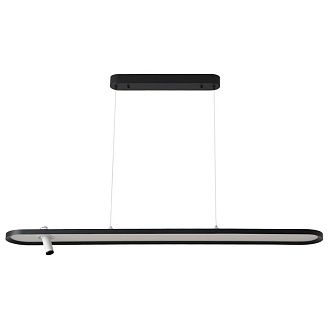 Светильник подвесной 120*190 см, 45W, 4000K, Crystal Lux CONTOUR SP45W LED BLACK, черный