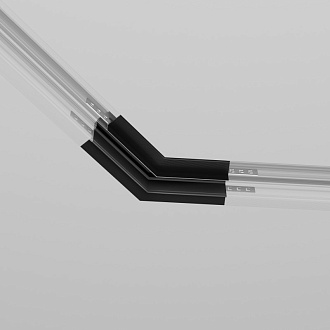 Угол-соединитель 135° для встраиваемой трековой системы Maytoni Technical Magnetic track system Exility TRA034CLO-42B черныйIP 20