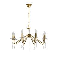 Люстра *72*50-89,5 см, 8*E14*40W, Lumion Suana LUM8319/8, золотой