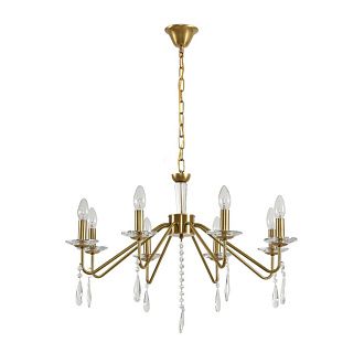 Люстра *72*50-89,5 см, 8*E14*40W, Lumion Suana LUM8319/8, золотой