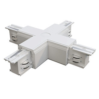 Комплектующие для накладной трековой системы Maytoni Technical Three phase track system Trinity TRA005CX-31W белыйIP 20