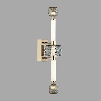 Бра 19,5*13*66,5 см, 1 LED*28W, 3000 К, Odeon Light Kliff, античная бронза 5426/28WL