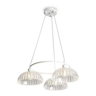 Люстра *58,5*17-120 см, 3*E27*10W, Freya  FR2049PL-03W, Белый
