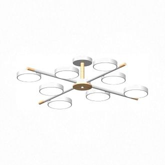 Потолочный cветильник LED4U L3209-860 WH