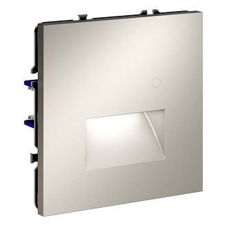 Подсветка светодиодная встраиваемая Voltum S70 с датчиком, кашемир пластик Soft touch VLS070703