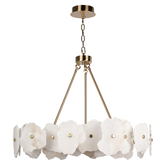 Подвесной светильник 80*22 см, 1*LED*60W 3000K LOFT IT Alicante 10248/800 медный цвет, цвет мрамора