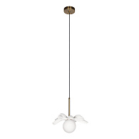 Подвесной светильник 27*34,5 см, 1*G9 Loft it Monro 10213/A White