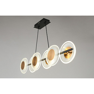 Светильник 100 см, 20W, 4000K, Omnilux Crocetta OML-59703-06, черный-бронза